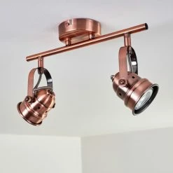 Hofstein Aniak Deckenleuchte LED Kupferfarben, 2-flammig -LED Leuchten Verkäufe aniak deckenleuchte h3363607 8