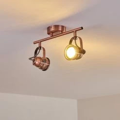 Hofstein Aniak Deckenleuchte LED Kupferfarben, 2-flammig -LED Leuchten Verkäufe aniak deckenleuchte h3363607 9