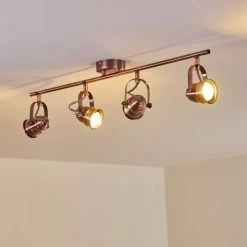 Hofstein Aniak Deckenleuchte LED Kupferfarben, 4-flammig 30 Hofstein Aniak Deckenleuchte LED Kupferfarben, 4-flammig -LED Leuchten Verkäufe aniak deckenleuchte h3363645 12