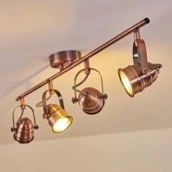 Hofstein Aniak Deckenleuchte LED Kupferfarben, 4-flammig 21 Hofstein Aniak Deckenleuchte LED Kupferfarben, 4-flammig -LED Leuchten Verkäufe aniak deckenleuchte h3363645 3