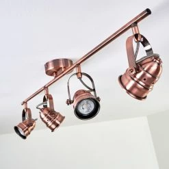 Hofstein Aniak Deckenleuchte LED Kupferfarben, 4-flammig 23 Hofstein Aniak Deckenleuchte LED Kupferfarben, 4-flammig -LED Leuchten Verkäufe aniak deckenleuchte h3363645 5