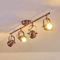 Hofstein Aniak Deckenleuchte LED Kupferfarben, 4-flammig 25 Hofstein Aniak Deckenleuchte LED Kupferfarben, 4-flammig -LED Leuchten Verkäufe aniak deckenleuchte h3363645 7