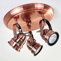 Hofstein Aniak Deckenleuchte LED Kupferfarben, 3-flammig -LED Leuchten Verkäufe aniak deckenleuchte h3363683 12