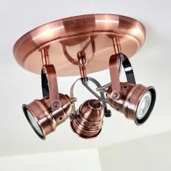 Hofstein Aniak Deckenleuchte LED Kupferfarben, 3-flammig -LED Leuchten Verkäufe aniak deckenleuchte h3363683 13