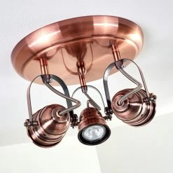 Hofstein Aniak Deckenleuchte LED Kupferfarben, 3-flammig -LED Leuchten Verkäufe aniak deckenleuchte h3363683 8