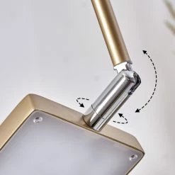 Hofstein Anneau Deckenleuchte LED Chrom, Gold, 2-flammig -LED Leuchten Verkäufe anneau deckenleuchte h3561126 2