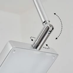 Hofstein Anneau Deckenleuchte LED Chrom, Silber, 2-flammig -LED Leuchten Verkäufe anneau deckenleuchte h3570234 2