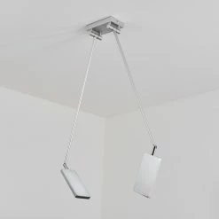 Hofstein Anneau Deckenleuchte LED Chrom, Silber, 2-flammig -LED Leuchten Verkäufe anneau deckenleuchte h3570234 7