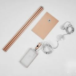 Hofstein Anneau Stehleuchte LED Kupferfarben, 1-flammig -LED Leuchten Verkäufe anneau stehleuchte h3457344 4