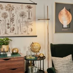 Hofstein Anneau Stehleuchte LED Kupferfarben, 1-flammig -LED Leuchten Verkäufe anneau stehleuchte h3457344 6