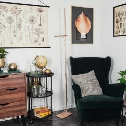 Hofstein Anneau Stehleuchte LED Kupferfarben, 1-flammig -LED Leuchten Verkäufe anneau stehleuchte h3457344 9