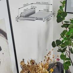 Hofstein Anneau Wandleuchte LED Chrom, Silber, 1-flammig -LED Leuchten Verkäufe anneau wandleuchte h3560570 3