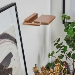 Hofstein Anneau Wandleuchte LED Chrom, Kupferfarben, 1-flammig -LED Leuchten Verkäufe anneau wandleuchte h3560594 11