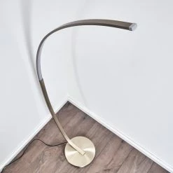 Hofstein Antares Bogenlampe LED Nickel-Matt, 1-flammig -LED Leuchten Verkäufe antares bogenlampe h3266144 do4 6