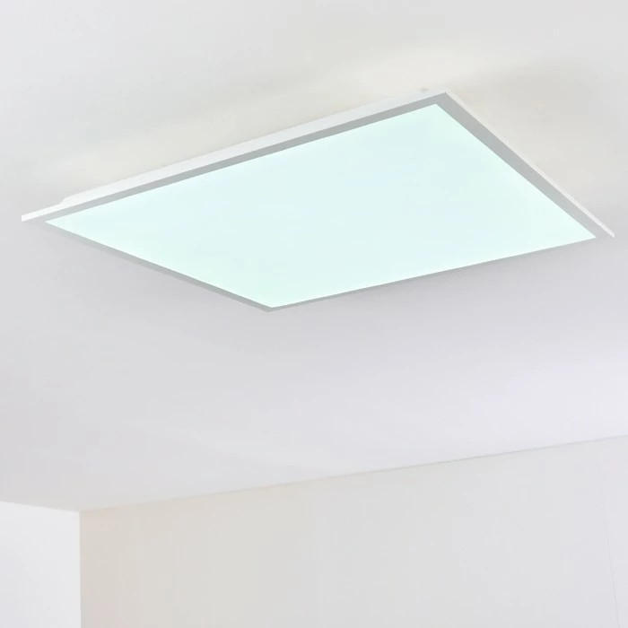 Hofstein Antria Deckenpanel LED Weiß, 1-flammig, Fernbedienung, Farbwechsler 14 Hofstein Antria Deckenpanel LED Weiß, 1-flammig, Fernbedienung, Farbwechsler – Bild 14