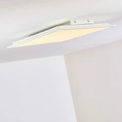 Hofstein Antria Deckenpanel LED Weiß, 1-flammig, Fernbedienung, Farbwechsler 42 Hofstein Antria Deckenpanel LED Weiß, 1-flammig, Fernbedienung, Farbwechsler -LED Leuchten Verkäufe antria deckenpanel h3013717 17