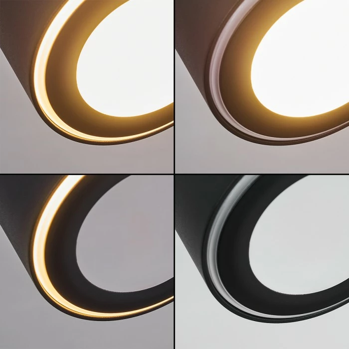 Hofstein Appleton Deckenleuchte LED Schwarz, 1-flammig 2 Hofstein Appleton Deckenleuchte LED Schwarz, 1-flammig – Bild 2