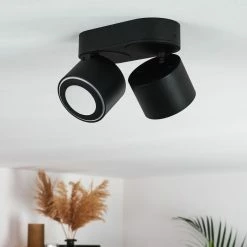 Hofstein Appleton Deckenleuchte LED Schwarz, 1-flammig 21 Hofstein Appleton Deckenleuchte LED Schwarz, 1-flammig -LED Leuchten Verkäufe appleton deckenleuchte h3381694 10