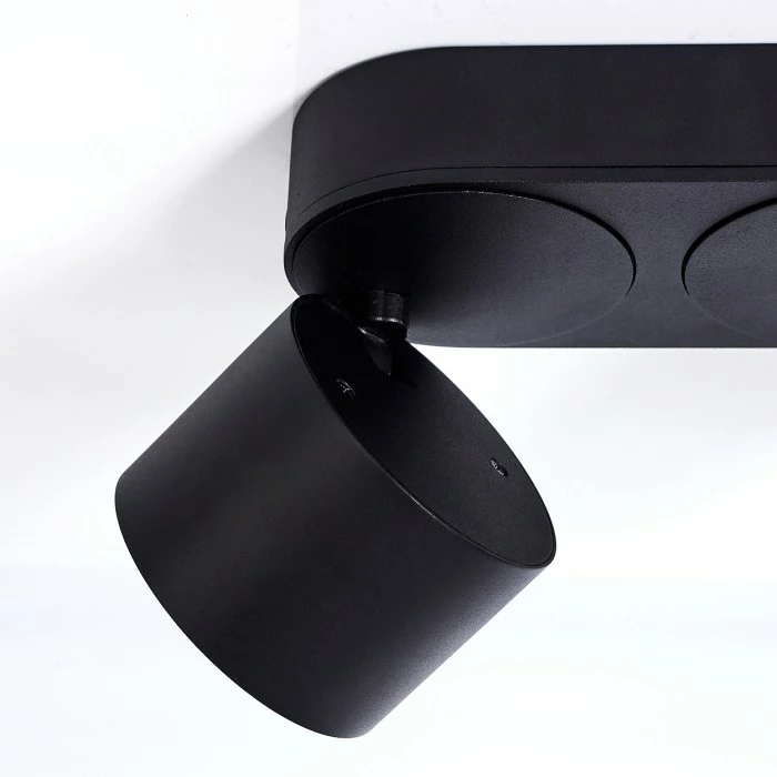 Hofstein Appleton Deckenleuchte LED Schwarz, 1-flammig 3 Hofstein Appleton Deckenleuchte LED Schwarz, 1-flammig – Bild 3