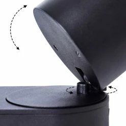 Hofstein Appleton Deckenleuchte LED Schwarz, 1-flammig -LED Leuchten Verkäufe appleton deckenleuchte h3381786 5