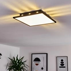 Hofstein Aprilia LED Panel Schwarz, 1-flammig 23 Hofstein Aprilia LED Panel Schwarz, 1-flammig -LED Leuchten Verkäufe aprilia led panel h3390924 10