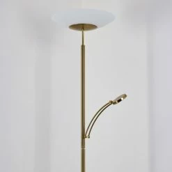 Hofstein Argostoli Deckenfluter LED Messing, 2-flammig 33 Hofstein Argostoli Deckenfluter LED Messing, 2-flammig -LED Leuchten Verkäufe argostoli deckenfluter h3331286 13