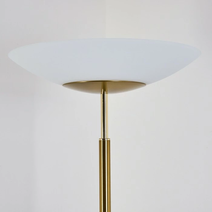 Hofstein Argostoli Deckenfluter LED Messing, 2-flammig 10 Hofstein Argostoli Deckenfluter LED Messing, 2-flammig – Bild 10