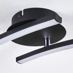 Hofstein Aringa Deckenleuchte LED Schwarz, 1-flammig -LED Leuchten Verkäufe aringa deckenleuchte h3393239 10