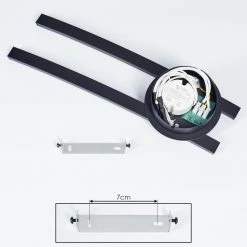 Hofstein Aringa Deckenleuchte LED Schwarz, 1-flammig -LED Leuchten Verkäufe aringa deckenleuchte h3393239 4