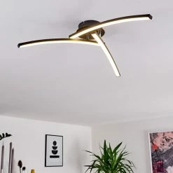 Hofstein Aringa Deckenleuchte LED Schwarz, 1-flammig -LED Leuchten Verkäufe aringa deckenleuchte h3393253 10