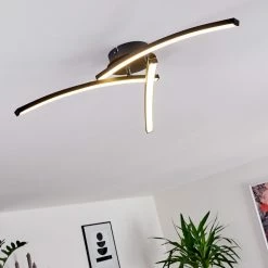 Hofstein Aringa Deckenleuchte LED Schwarz, 1-flammig -LED Leuchten Verkäufe aringa deckenleuchte h3393253 6