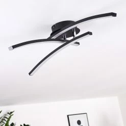 Hofstein Aringa Deckenleuchte LED Schwarz, 1-flammig -LED Leuchten Verkäufe aringa deckenleuchte h3393253 9