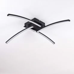 Hofstein Aringa Deckenleuchte LED Schwarz, 1-flammig 19 Hofstein Aringa Deckenleuchte LED Schwarz, 1-flammig -LED Leuchten Verkäufe aringa deckenleuchte h3393277 7