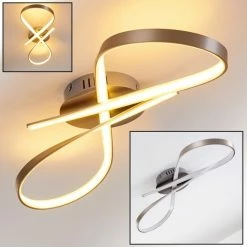 Hofstein Arlena Deckenleuchte LED Nickel-Matt, 1-flammig -LED Leuchten Verkäufe arlena deckenleuchte h167336 11