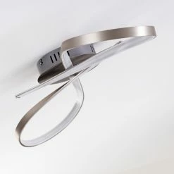 Hofstein Arlena Deckenleuchte LED Nickel-Matt, 1-flammig -LED Leuchten Verkäufe arlena deckenleuchte h167336 21