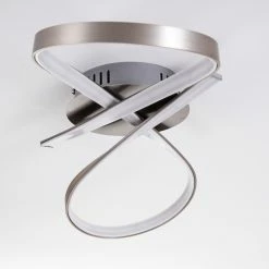 Hofstein Arlena Deckenleuchte LED Nickel-Matt, 1-flammig -LED Leuchten Verkäufe arlena deckenleuchte h167336 23