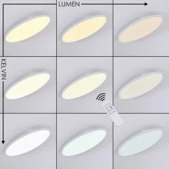 Hofstein Ashkelon Deckenpanel LED Weiß, 1-flammig, Fernbedienung -LED Leuchten Verkäufe ashkelon deckenpanel h3331224 3