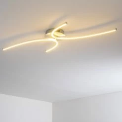 Hofstein Askim Deckenleuchte LED Silber, 1-flammig -LED Leuchten Verkäufe askim deckenleuchte h3022313 10