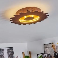 Hofstein Assanhas Deckenleuchte LED Rostfarben, Gold, 1-flammig -LED Leuchten Verkäufe assanhas deckenleuchte h3582305 4