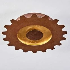 Hofstein Assanhas Deckenleuchte LED Rostfarben, Gold, 1-flammig -LED Leuchten Verkäufe assanhas deckenleuchte h3582305 9