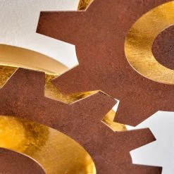 Hofstein Assanhas Deckenleuchte LED Rostfarben, Gold, 1-flammig 15 Hofstein Assanhas Deckenleuchte LED Rostfarben, Gold, 1-flammig -LED Leuchten Verkäufe assanhas deckenleuchte h3582381 5