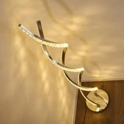 Hofstein Assuan Stehlampe LED Chrom, 1-flammig, Fernbedienung, Farbwechsler -LED Leuchten Verkäufe assuan stehlampe h3307137 10