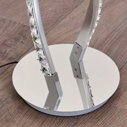 Hofstein Assuan Stehlampe LED Chrom, 1-flammig, Fernbedienung, Farbwechsler -LED Leuchten Verkäufe assuan stehlampe h3307137 18