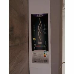 Hofstein Assuan Stehlampe LED Chrom, 1-flammig, Fernbedienung, Farbwechsler -LED Leuchten Verkäufe assuan stehlampe h3307137 25