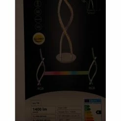 Hofstein Assuan Stehlampe LED Chrom, 1-flammig, Fernbedienung, Farbwechsler -LED Leuchten Verkäufe assuan stehlampe h3307137 27