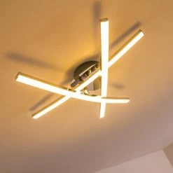 Hofstein Atome Deckenleuchte LED Chrom, 3-flammig 35 Hofstein Atome Deckenleuchte LED Chrom, 3-flammig -LED Leuchten Verkäufe atome deckenleuchte h3001295 15