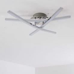 Hofstein Atome Deckenleuchte LED Chrom, 3-flammig 36 Hofstein Atome Deckenleuchte LED Chrom, 3-flammig -LED Leuchten Verkäufe atome deckenleuchte h3001295 16