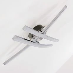 Hofstein Atome Deckenleuchte LED Chrom, 3-flammig 37 Hofstein Atome Deckenleuchte LED Chrom, 3-flammig -LED Leuchten Verkäufe atome deckenleuchte h3001295 17