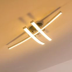 Hofstein Atome Deckenleuchte LED Chrom, 3-flammig 29 Hofstein Atome Deckenleuchte LED Chrom, 3-flammig -LED Leuchten Verkäufe atome deckenleuchte h3001295 9