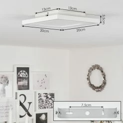 Hofstein Audrieu Deckenleuchte LED Wei&szlig;, 2-flammig -LED Leuchten Verkäufe audrieu deckenleuchte h3653586 3
